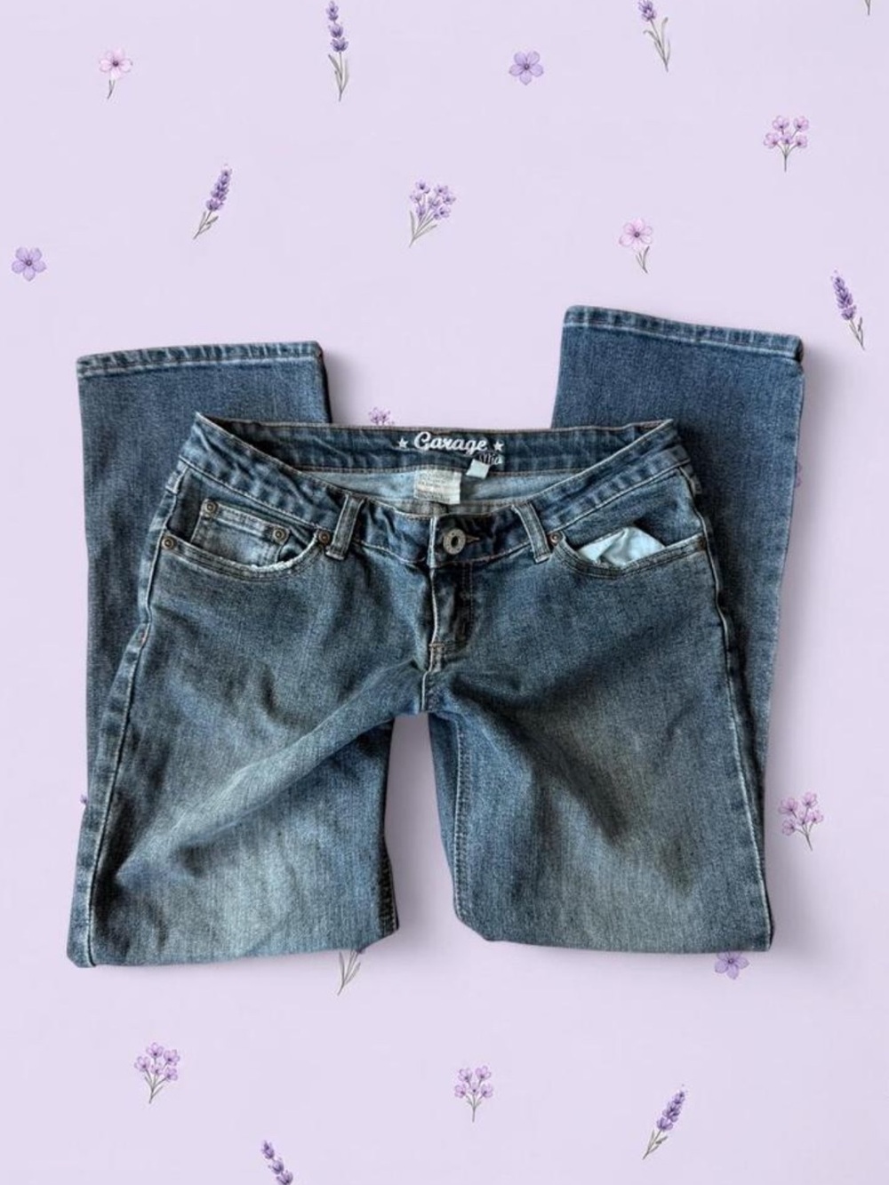 Garage denim capris